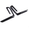 Car Front Fog Light Lamp Cover Trim For BMW For X5 G05 2019-2023 ABS Front Bumper Fog Light Grille Cover Fog Light Cover Trim