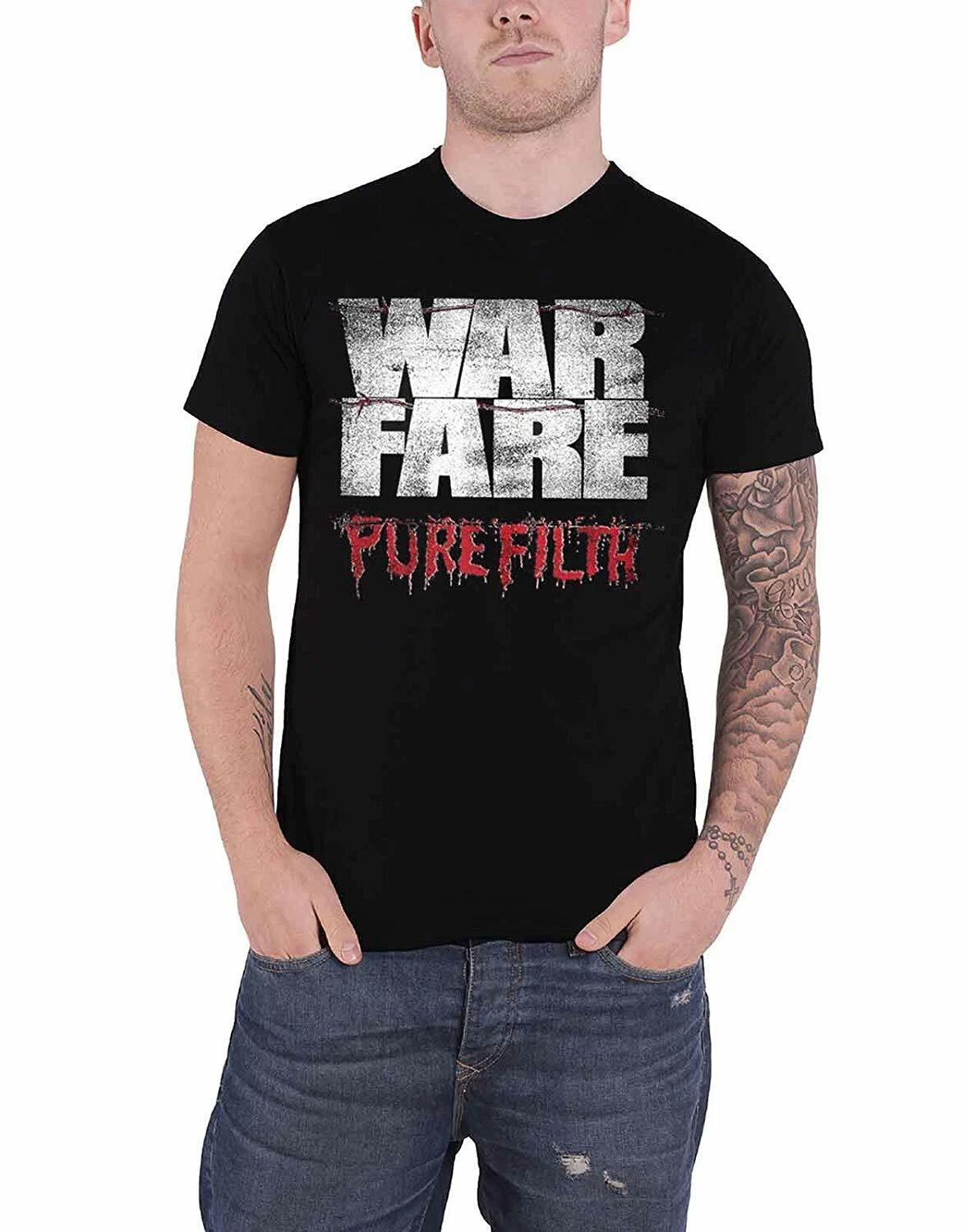 Authentic WARFARE Pure Filth Slim-Fit T-Shirt S-2XL NEW L