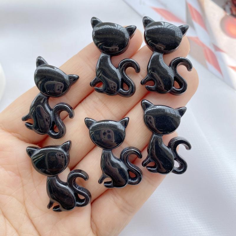 

10 шт. Новые милые мультяшные черные кошки, белые кошки серии плоские смолы для скрапбукинга, DIY, ювелирных изделий, заколок для волос, крафтовой декорации, аксессуары