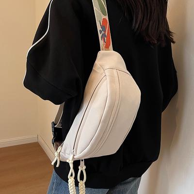Canvas tas dames herfst nieuw veelzijdig niche design schoudertas premium borsttas heuptas