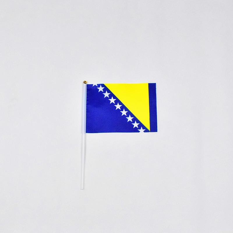 Bosnia and Herzegovina 10pieces of 14*21cm hand-waving flags