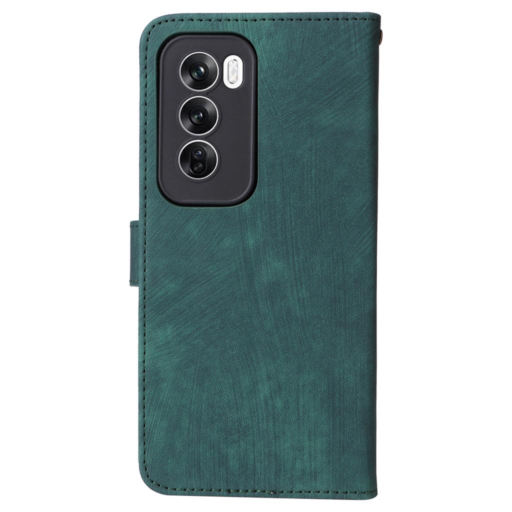 For Oppo Reno12 Pro 5G (Global) Case RFID Blocking Card Slots PU Leather Wallet Phone Cover