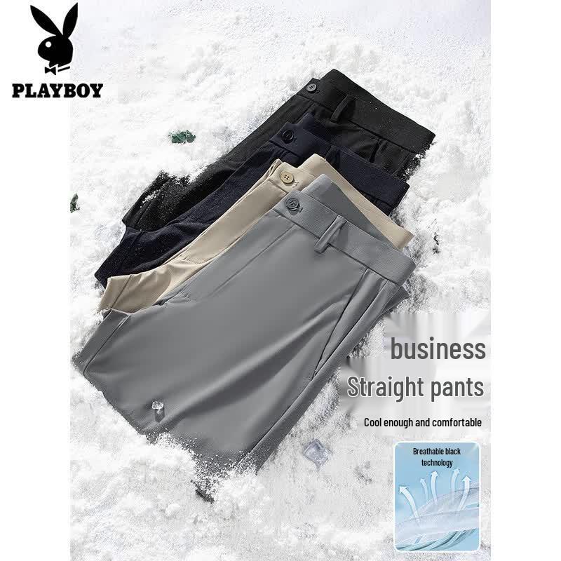 PLAYBOY Men's Performance Business Casual Pants
