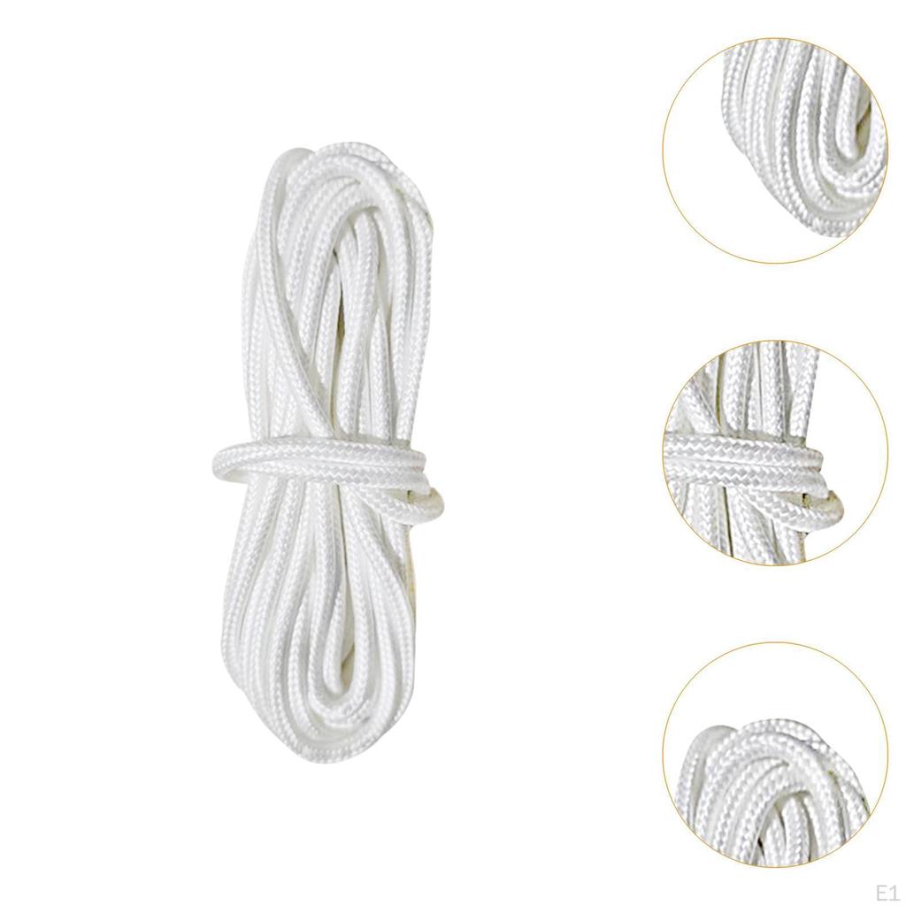 Corde de parasol de terrasse de remplacement Accessoires d'extérieur, 110 pouces, Légère, Corde de terrasse