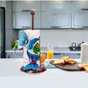 Elegant Butterfly Iron Paper Towel Holder Sturdy Iron Butterfly Tissue Stand Portable Paper Rack for Various Home Use