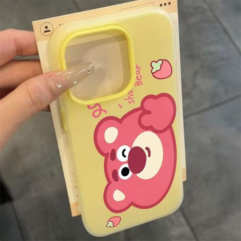 For Apple Mobile Phone Case Summer Small Fresh Cartoon Solid Color Transparent for IPhone13pm Mobile Phone Case Heat Dissipation and Cooling