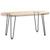 Vidaxl Nogi Do Stołu Hairpin, 4 Szt., Czarne, 42 Cm, Lita Stal