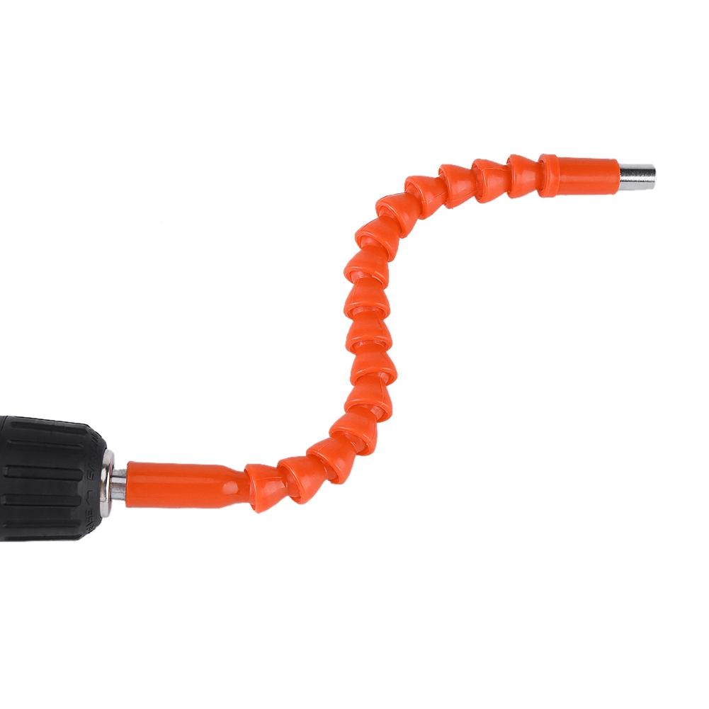 Flexible Shaft Bits 1Celsius4  Hex Shank Extention Screwdriver Bit Holder Connect Link (red)