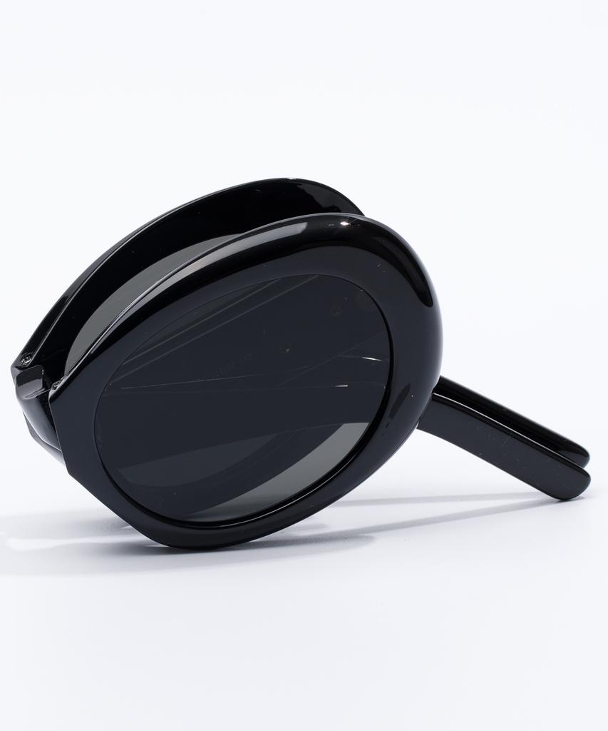 Likkeullou Rc Duye Folder Sunglasses Black