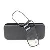 Compact Clip-on Men's and Women's Card Reading Glasses - Portable, Fits Mobile Phones, Ideal for Elderly