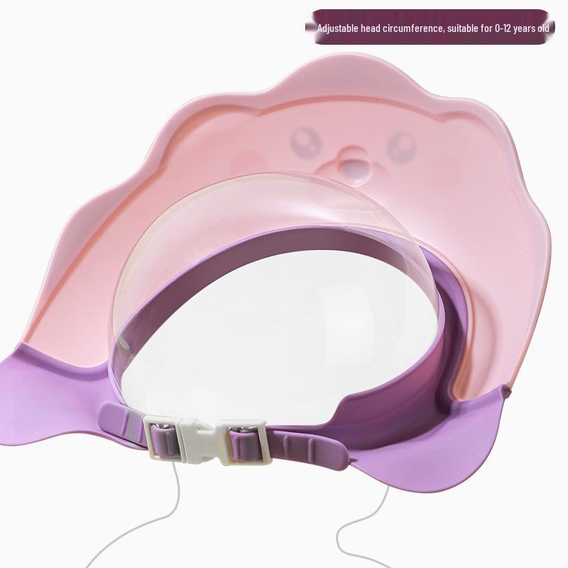 Baby Waterproof Bath Cap: Infant Hair Washing & Ear Protection Hat
