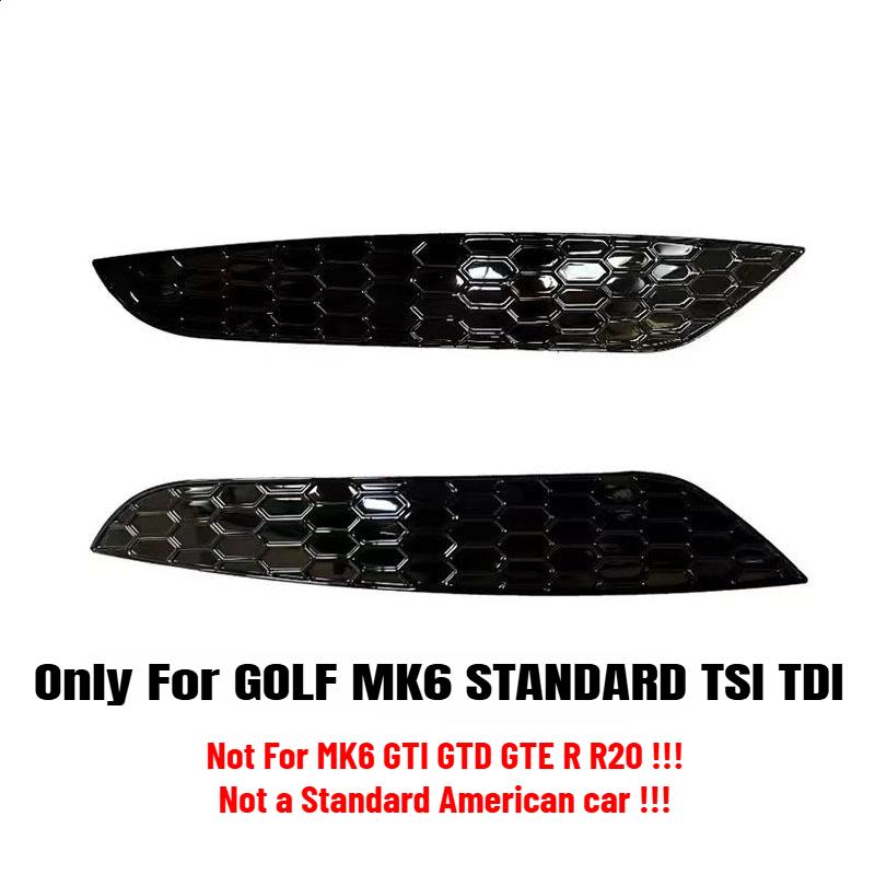 Rear Bumper Reflector Honeycomb Double-Sided Tape Mounting For Volkswagen Golf 6 GTI DTD GTE R R20 STANDARD TSI TDI 2009-2013 STANDARD TSI TDI