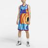 Nike Maillot LeBron X Space Jam Tune Squad (Taille Asie) Bleu Clair Fury Homme Streetwear DJ3865-434