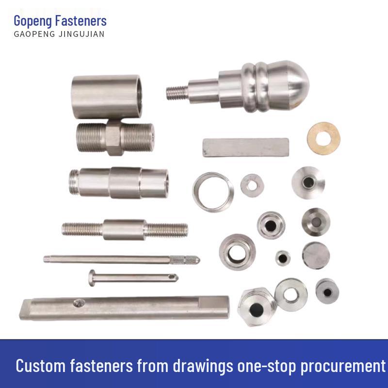 Stainless Steel CNC Machined Specialty Parts and Non-Standard Precision Bolts