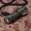 Outdoor Waterproof USB Charge Portable Lighter LED Flashlight Camping Torch Lamp
