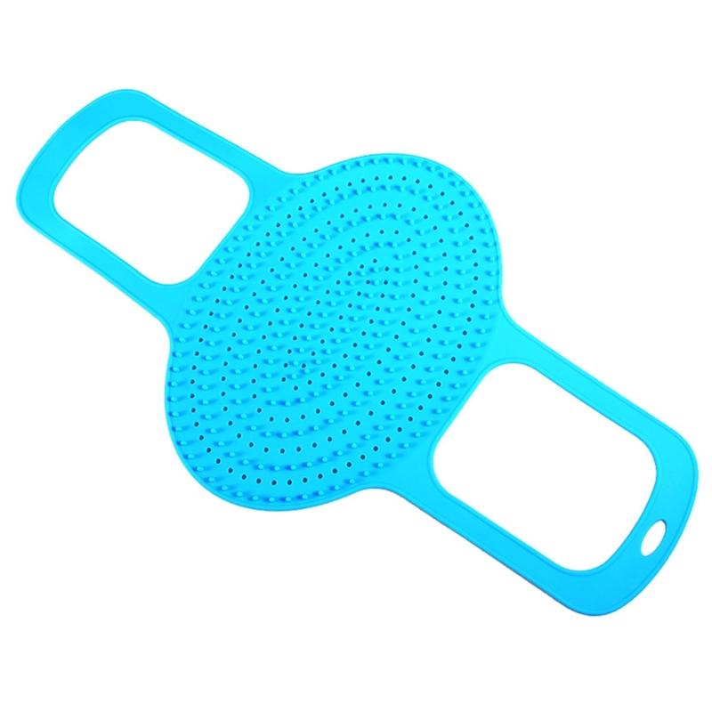 Food Grade Silicone Turkey Lift Pad with Locking Handle Heat Resistant Multipurpose Kitchen Cooking Utensil Tool