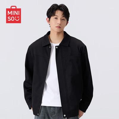 Men's American Retro Lapel Workwear Bomber Jacket