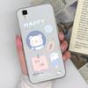Clear Phone Case For Oppo F7 F9 F1 F1S F3 F5 F11 F15 F21 F19 F17 Pro Pretty Backpack Girl Pattern Soft Ulta Thin Silicone Shockproof Housing Oppo Capa