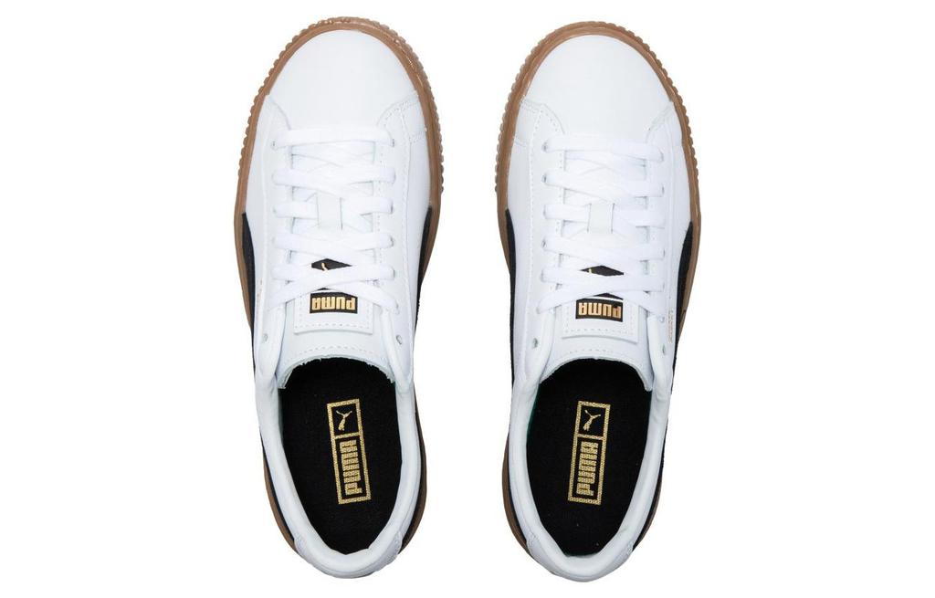 PUMA Basket Platform L 'White' Women's 394369-01