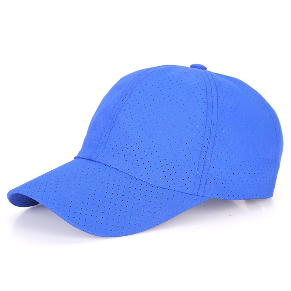 Men and Women Outdoor Light Board Sunscreen  Summer Breathable Quick-drying Baseball Cap Casual Punching Sun Hat