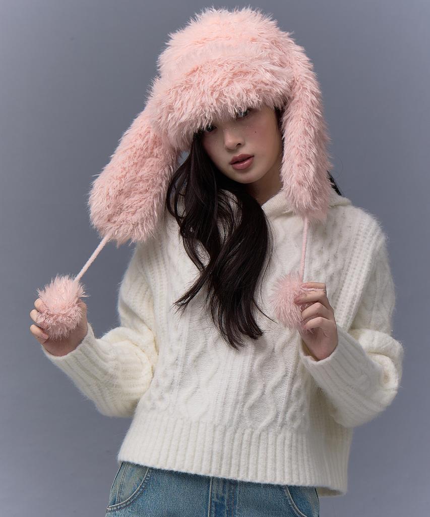 Deotiseu Tis Rabbit Fur Hat_Tt5W710Pk