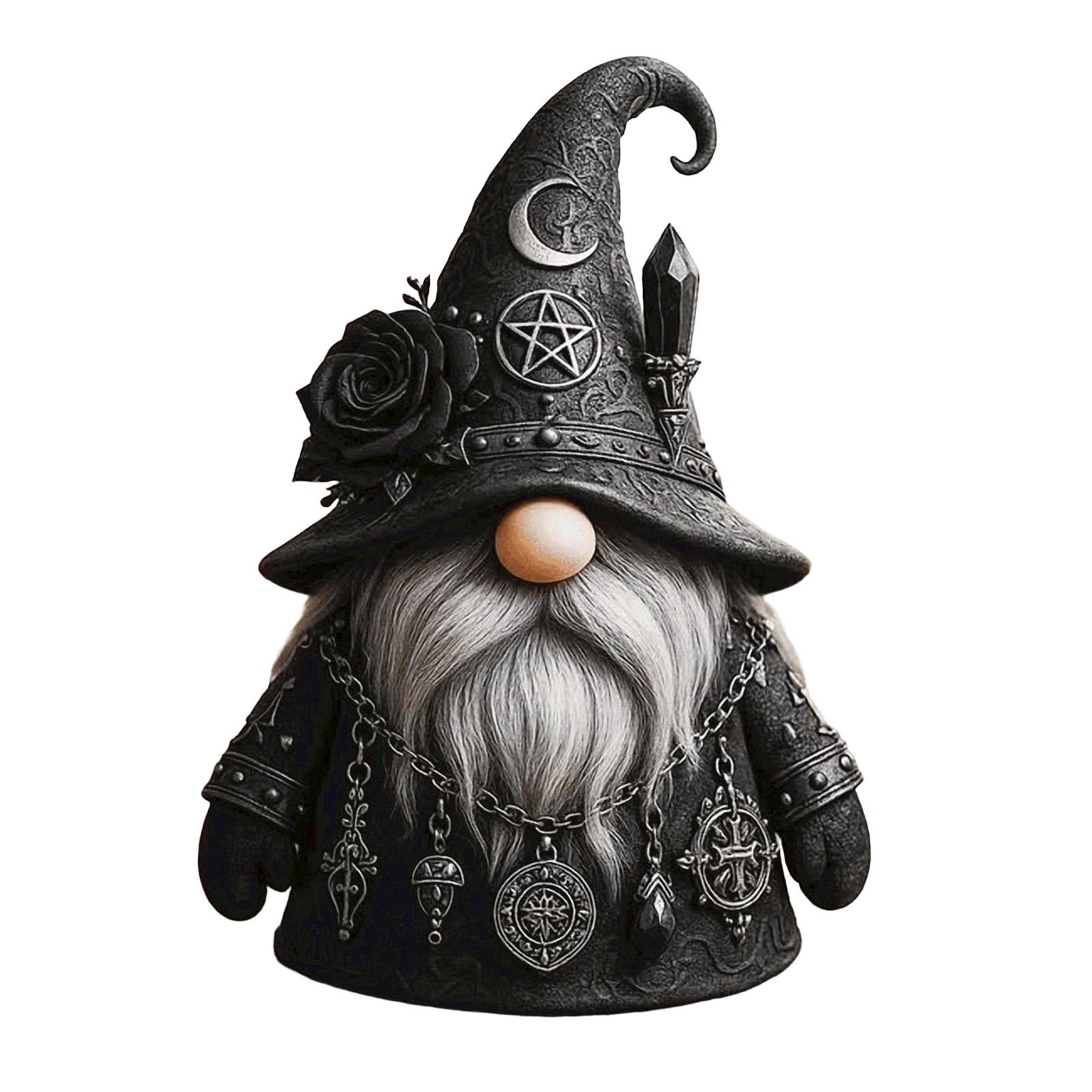 

These Gothic Dwarf Statues, Imbued With A Witch s Mystique, Are Perfect For Display A Shelf And Make An Excellent Gift For Horror Enthusiasts.