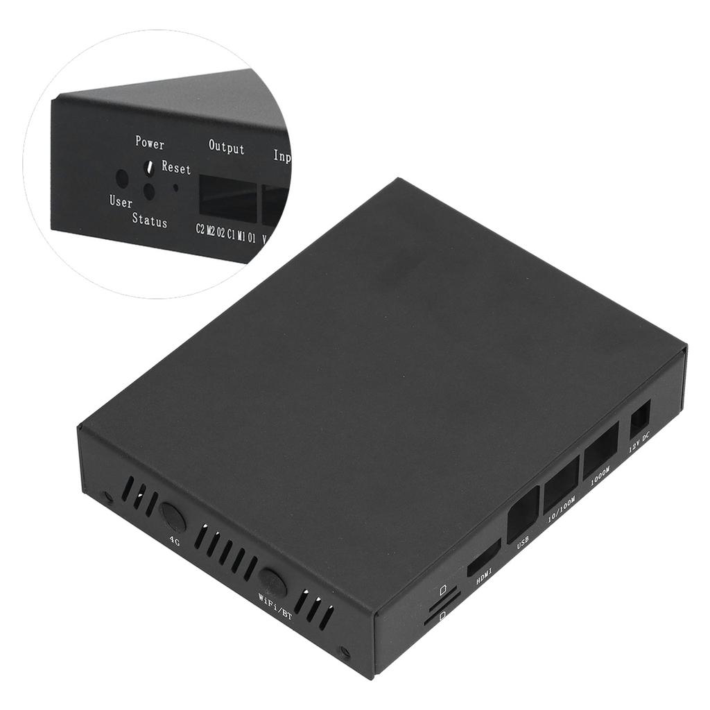 Raspberry Pi CM4 Çoklu Arayüzlü Hesaplama Modülü için Kılıf Alüminyum Alaşımlı Koruyucu Kılıf