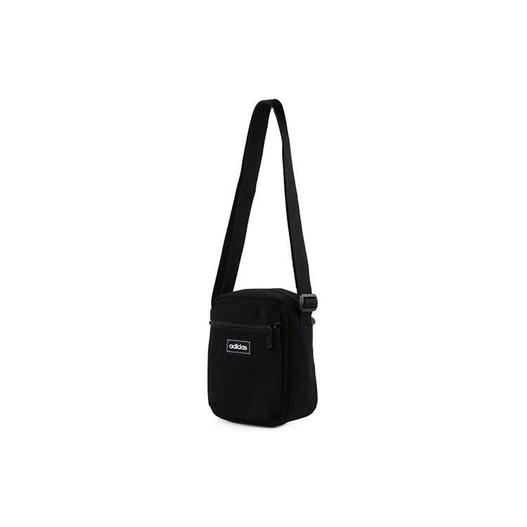 Adidas Neo Fashion Sports Casual Polyester Crossbody Bag Unisex Bags Black FL4046 Black