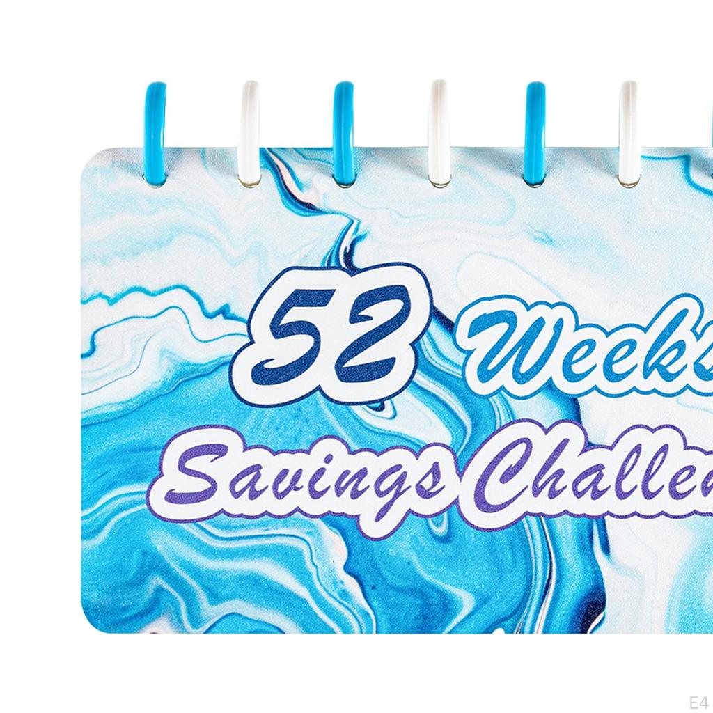 52-tygodniowe wyzwanie oszczędzania pieniędzy Segregator Budżet na gotówkę Planer Walentynki