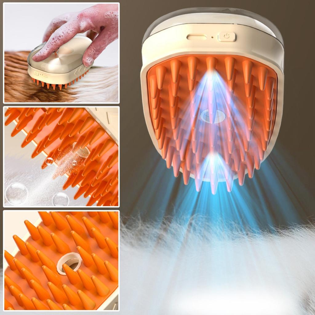 Pet Electric Spray Comb Massage Comb -flying Hair Detangling Comb Needle Comb Bath Brush Comb