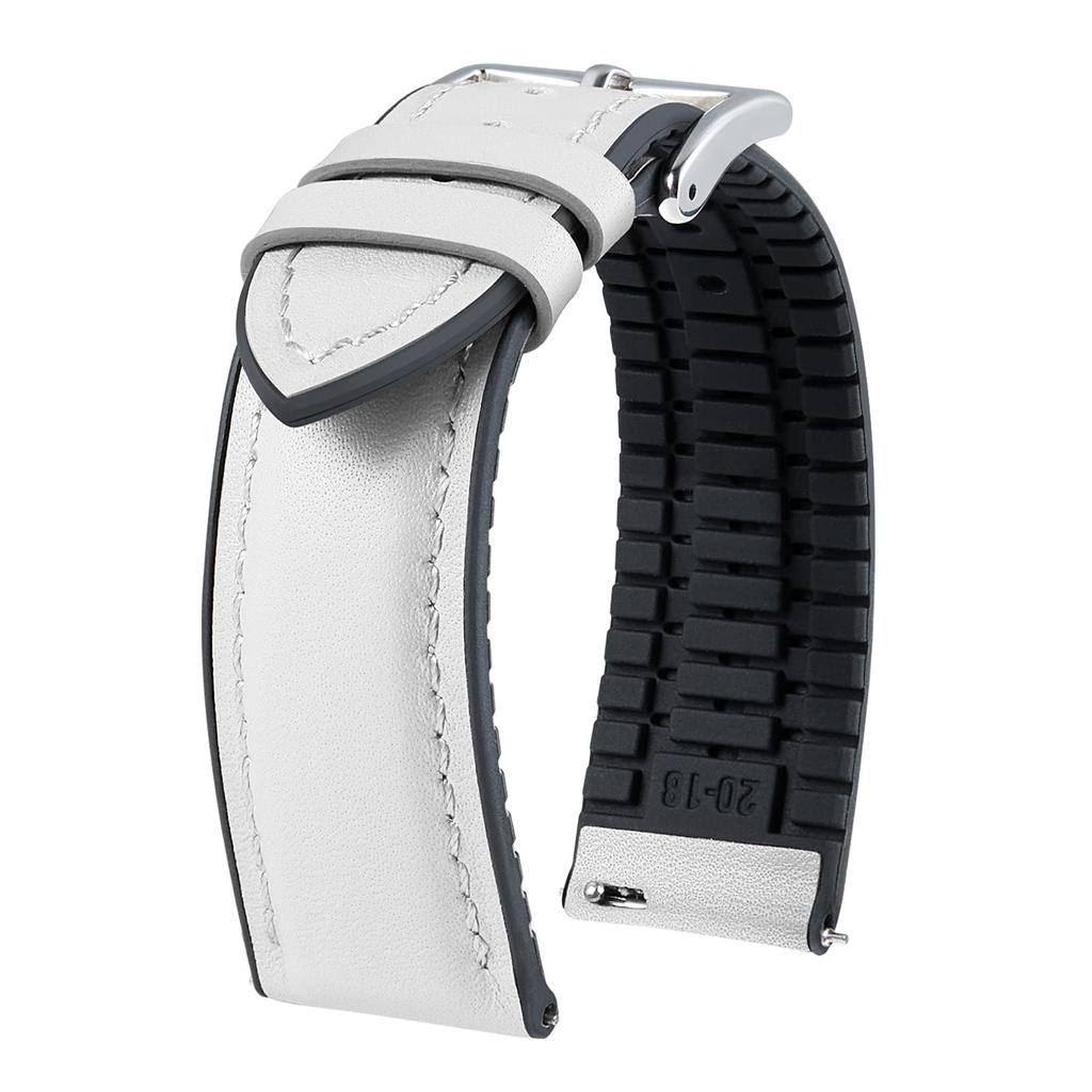 BINLUN Bracelet de Montre en Cuir Crocodile Véritable Remplacement Montre Bracelet à Dégagement Rapide Etanche 10 Couleurs 13 Tailles pour Hommes Femmes(Amarante,10mm BINLUN Bracelet de Montre en Cuir Crocodile Véritable Remplacement Montre Bracelet à Dégagement Rapide Etanche 10 Couleurs 13 Tailles pour Hommes Femmes(Amarante,10mm
