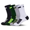 Santic Cycling Sports Socks for Bicycle Road Bike and Outdoor Activities and 4 Pairs Socks, Cycling, Socks, Socks, Breathable, Sweat-Wicking,