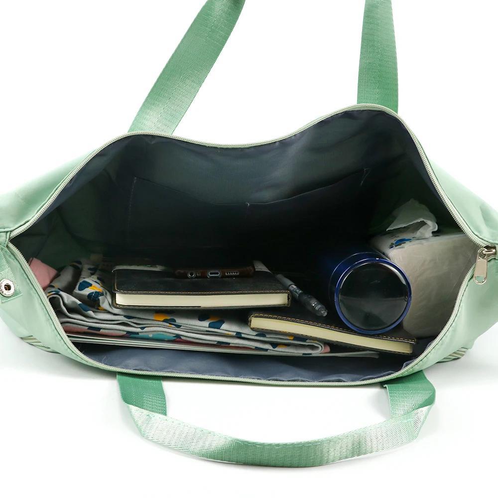 Hand Luggage Travel Bag 20×40×40 Foldable Airplane Sports Green