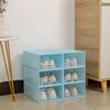 Transparent Plastic Shoe Storage Box With Lid Large Size PP Material Dustproof Organizer Sneakers Basketball Shoes