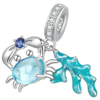 Charms Do Pandora Zawieszka Charms Srebro 925 Krab Trusky