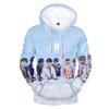 Premium Quality Bts Printed Sweatshirt Hoodie Featuring Face Yourself Design For Fans