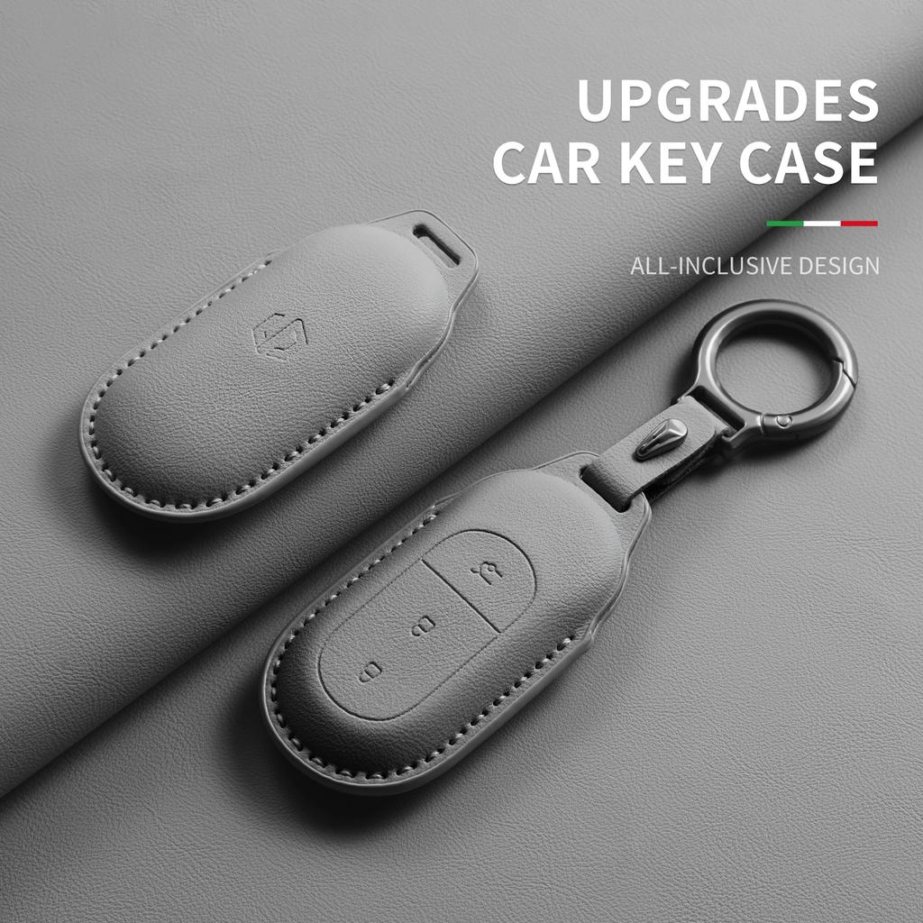 Original Color Car Key Case Cover Shell For LEAPMOTOR C01 B10 C11 Anti-Scratch Durable Auto Key Protector Garnish Accessories