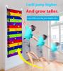Sensorische Integrationsförderung für Kinder Berührungs-Hochteppich Spiel Hüpftrainer Indoor Outdoor Kinderspielzeug Höhenmaßstab Wachstum fördern