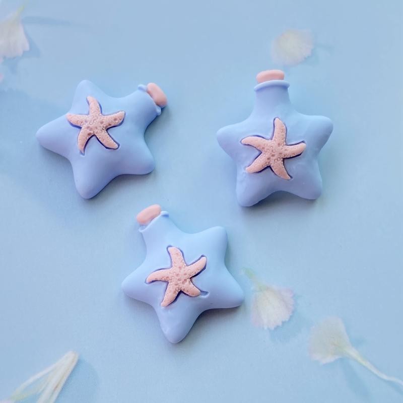 10Pcs New Cute Mixed Ocean Series Flat Back Resin  Scrapbooking DIY Jewelry Craft Decoration Accessories H330