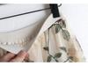 Women's French Retro Floral Embroidery A-Line Mesh Skirt for Spring/Summer