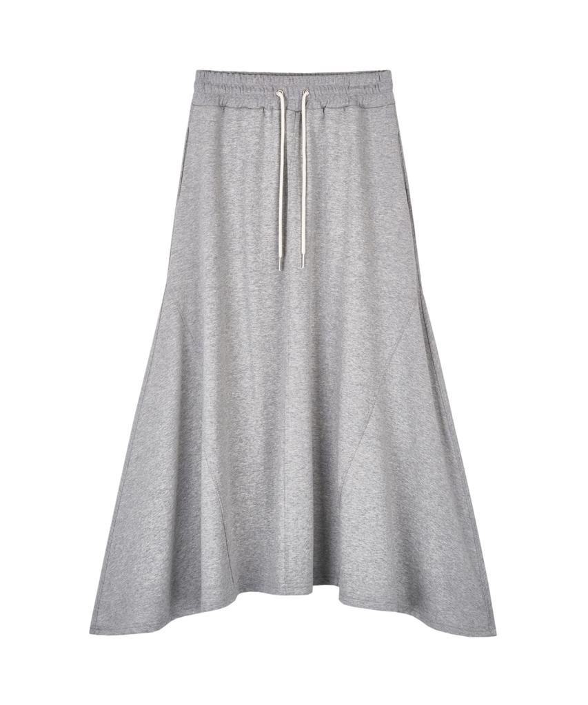 Metapeo Met Daily Modern Long Skirt Daily Gray