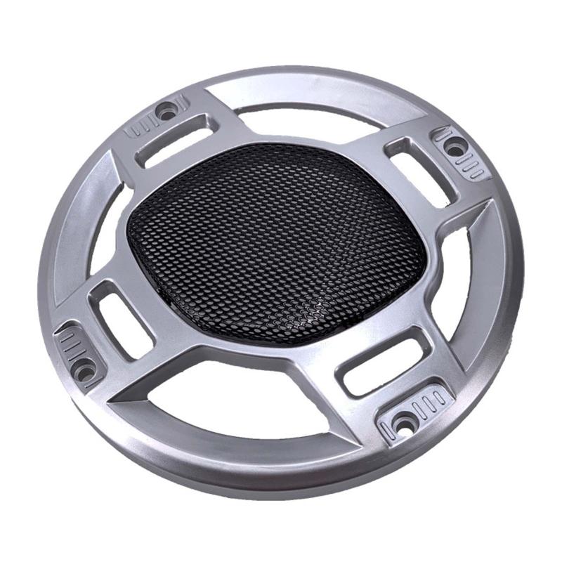2Pieces Portable Speaker Grill Mesh Universal Speaker Grills Cover Mesh Guard Car Speaker Protective Grills Replacement