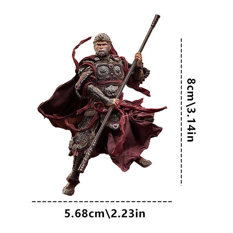 Čínská akční hra Černý mýtus Wukong Klíčenka Přívěsek na klíče Přívěsek na tašku Monkey King Sun Keyring Šperky Fanoušci hráčů Herní dárek