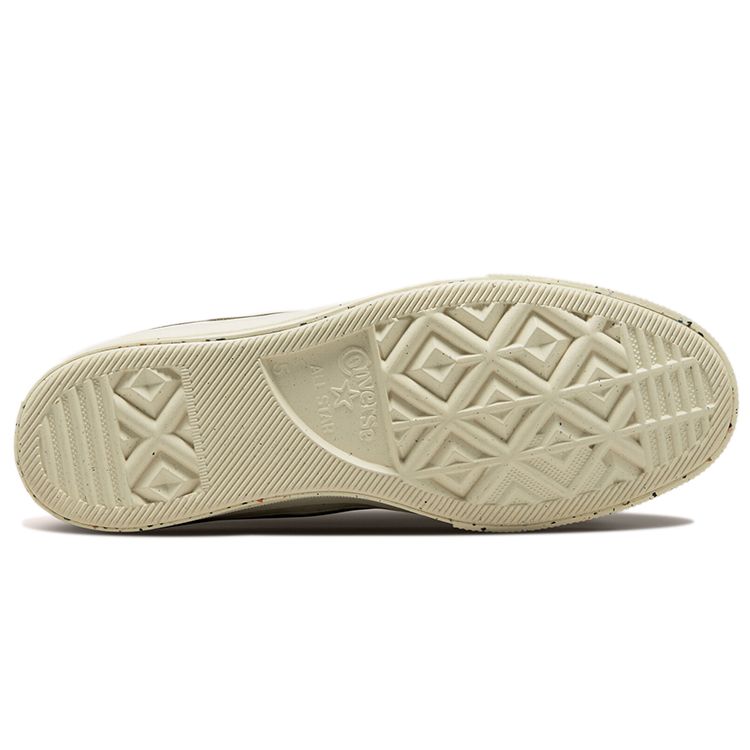 Converse 1970s Chuck Taylor All Star Casual Comfortable High Top Canvas Shoes Women sneaker White Olive-Green 571353C