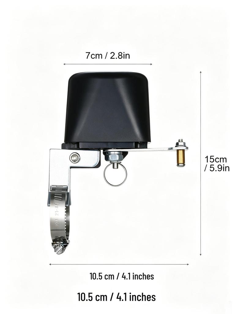 Smart WiFi Valve Controller - Universal App Remote for Water & Gas Shut-off with Timer