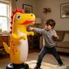 Sac de Boxe Dinosaure Gonflable PVC Épais Culbuto Debout Jouet d'Intérieur pour Enfants Jouet Interactif Parent-Enfant Cadeau d'Anniversaire