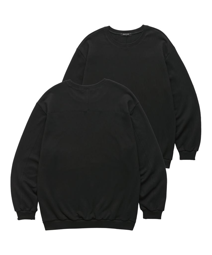 VANNWORKS Cut-Out Point Sweatshirt (Vls0211) Black