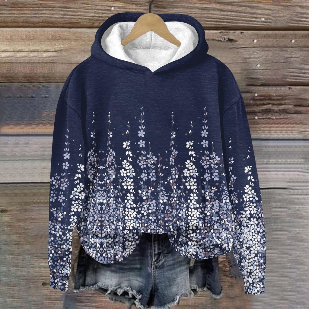 Felpe con cappuccio da donna Felpe Vestiti Ragazza adolescente Maglione casual Pullover Moda Quotidiano Versatile Felpe casual