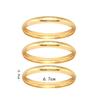 3Pcs Chunky Metal Cuff Bangles Bracelets Set Hiphop Textured Fashion Stackable Bangles Jewelry For Women Party Jewelry