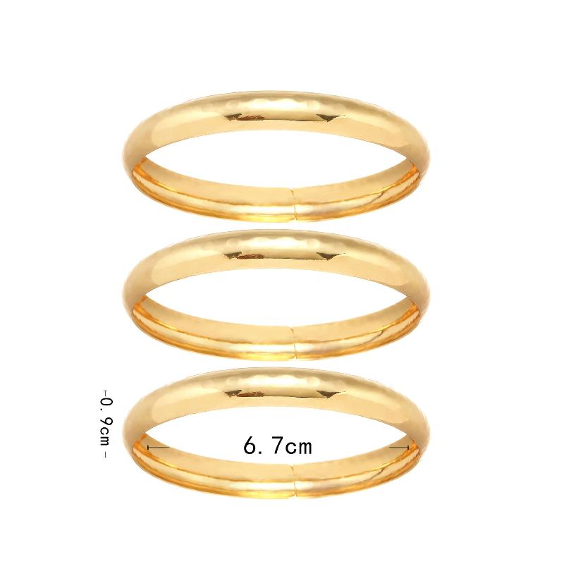 3Pcs Chunky Metal Cuff Bangles Bracelets Set Hiphop Textured Fashion Stackable Bangles Jewelry For Women Party Jewelry